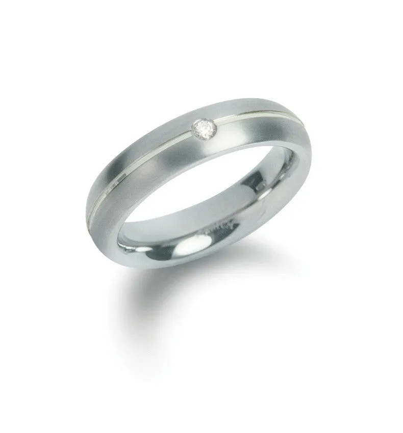 0130-05 Boccia Titanium Ring