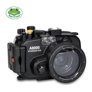 130ft/40m Waterproof Underwater Housing for Sony A6000 (16-50mm Lens)