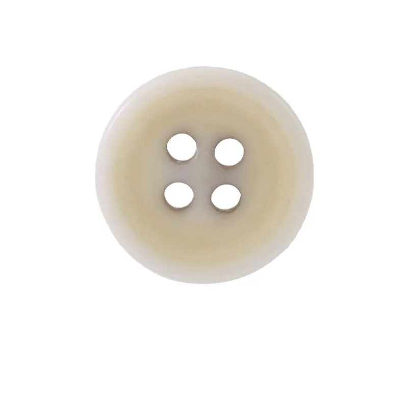 15mm Round 4 Hole Beige Purple Distressed Corozo Buttons for Sweater Knitwear 20pcs