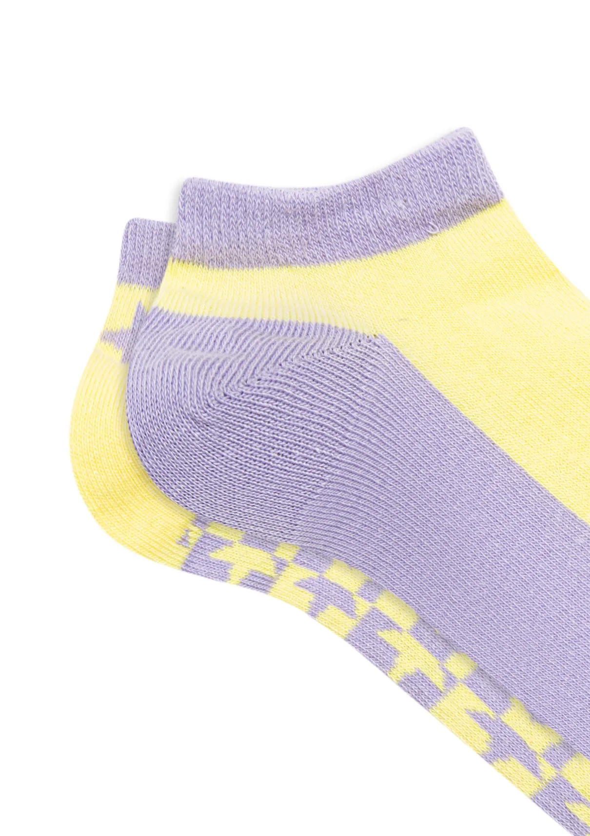 2 Pack Purple Ankle Socks