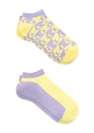 2 Pack Purple Ankle Socks