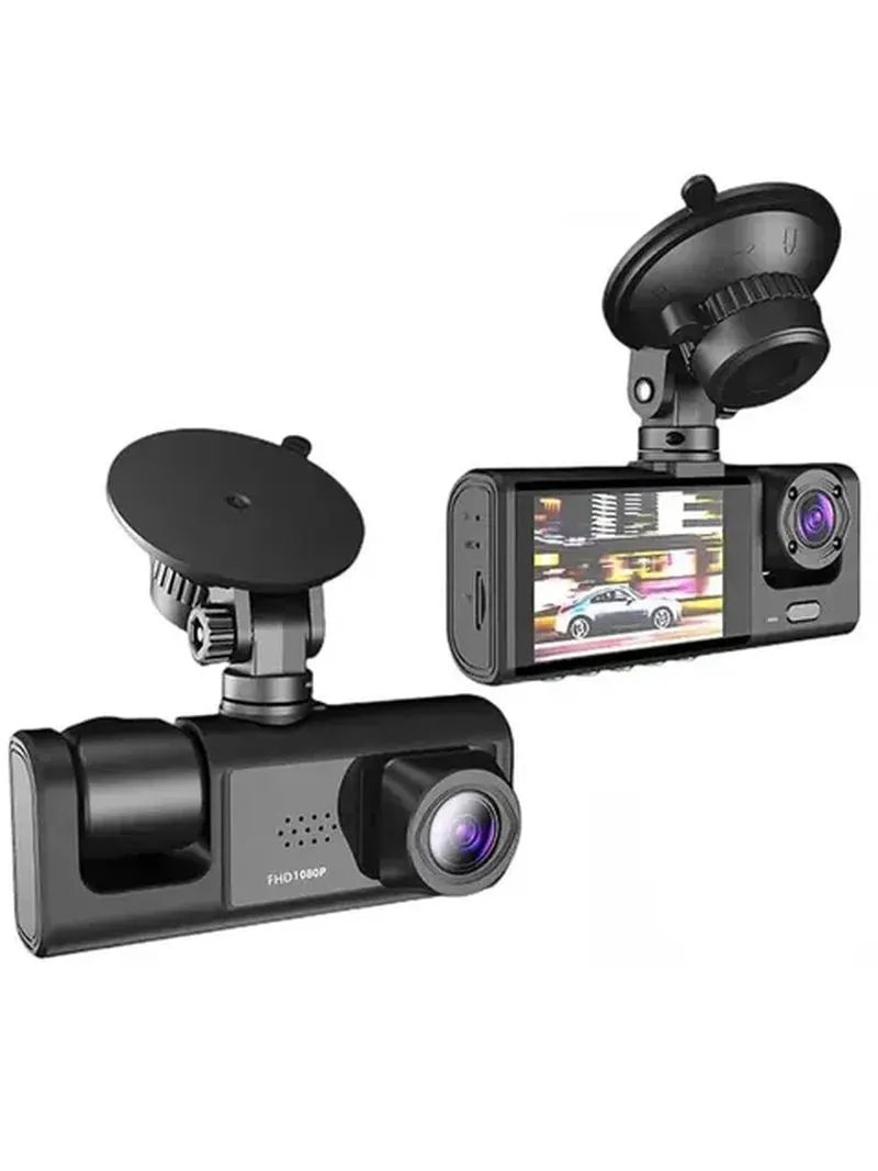 3-Camera Dash Cam