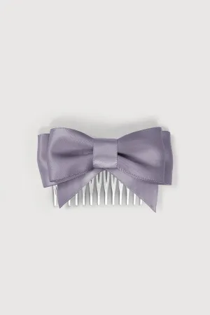 30142 - Haircomb Wide Satin Bows