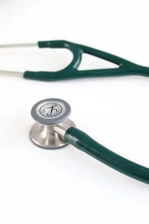 3M™ Littmann® Cardiology IV™ Diagnostic Stethoscope, Standard Chestpiece, Hunter Green  Tube, Stem and Headset, 27 inch, 6155