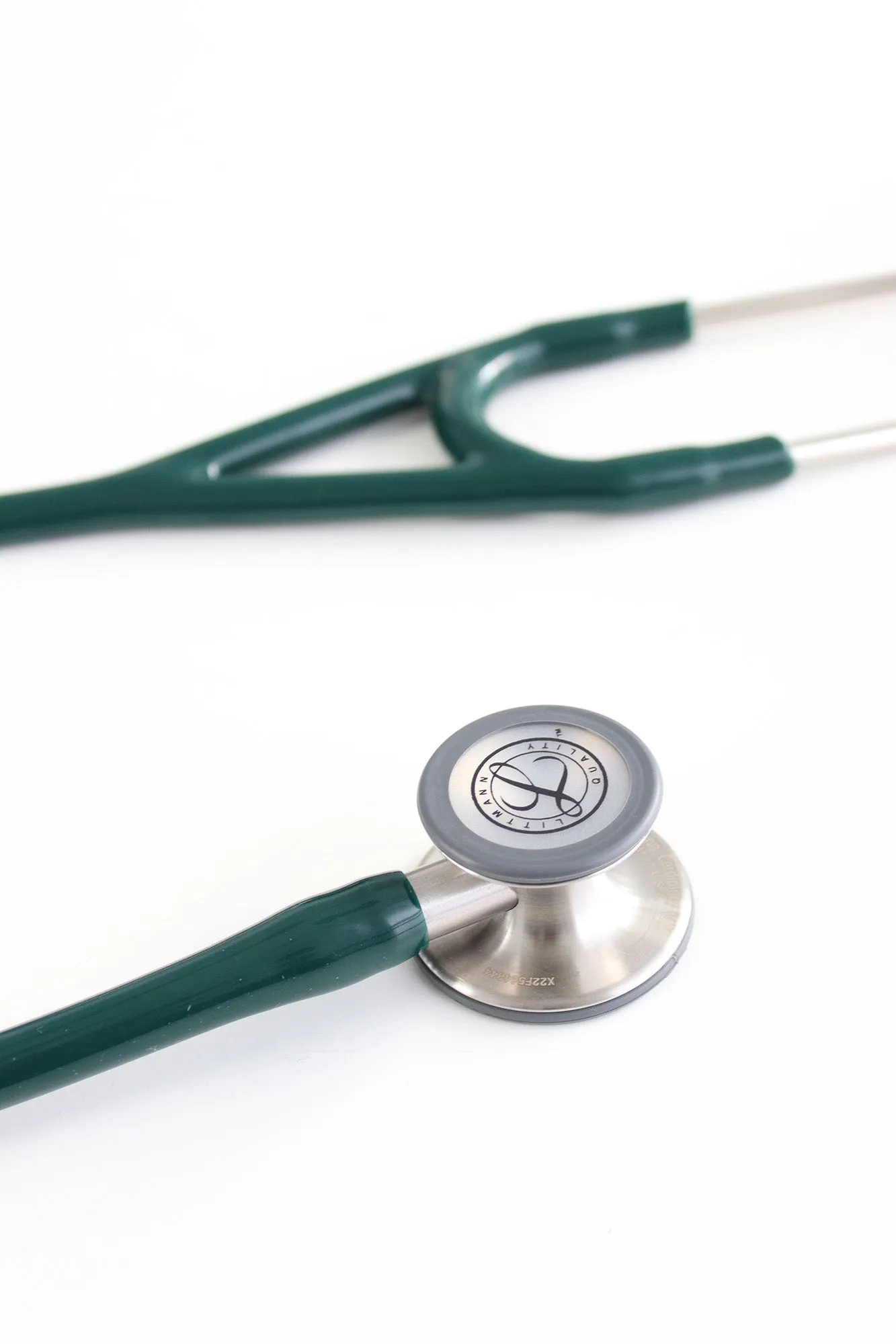 3M™ Littmann® Cardiology IV™ Diagnostic Stethoscope, Standard Chestpiece, Hunter Green  Tube, Stem and Headset, 27 inch, 6155