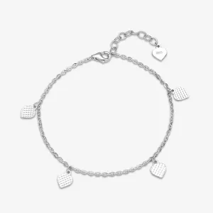 925 Sterling Silver Leaf Chain Bracelet  – Nature Inspired