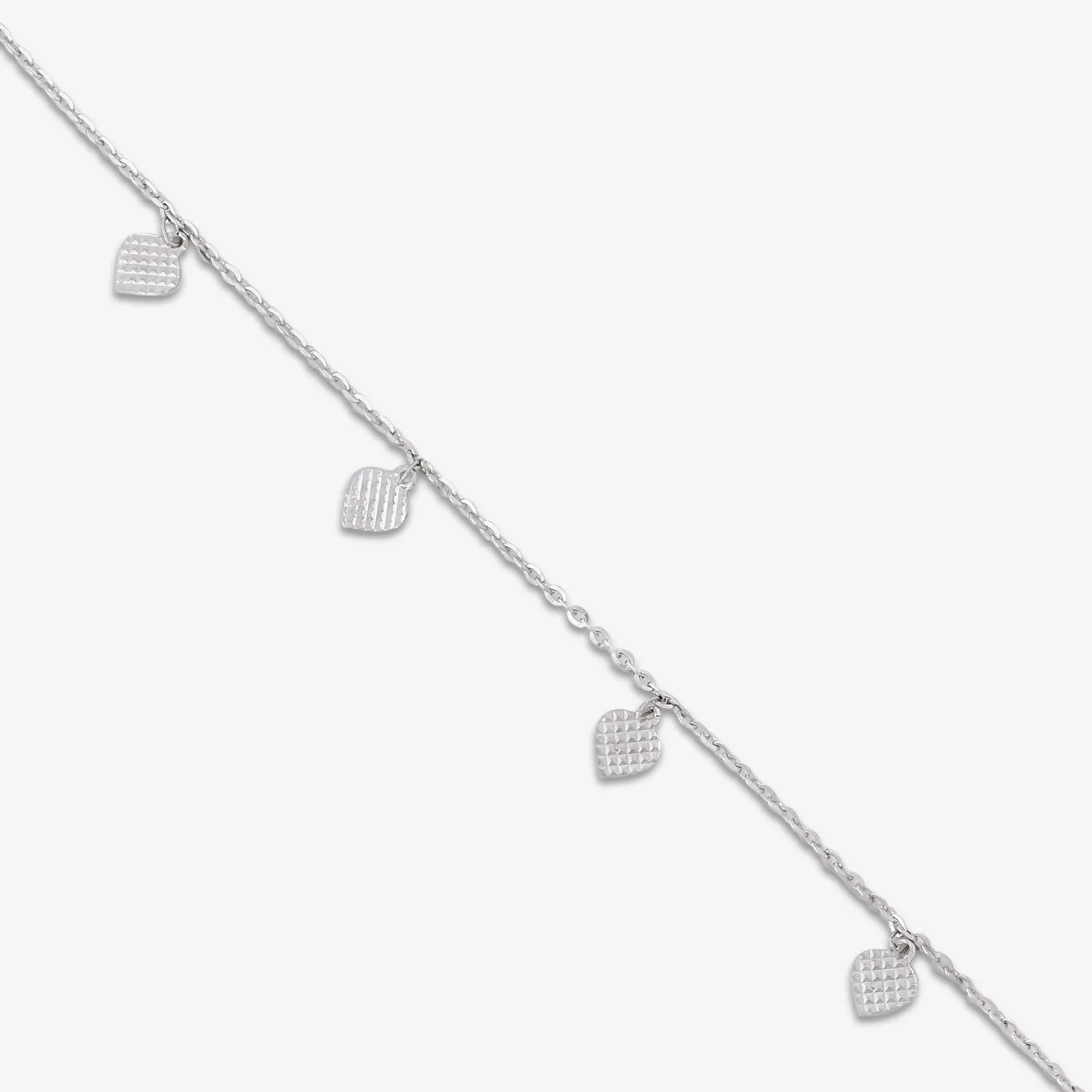 925 Sterling Silver Leaf Chain Bracelet  – Nature Inspired