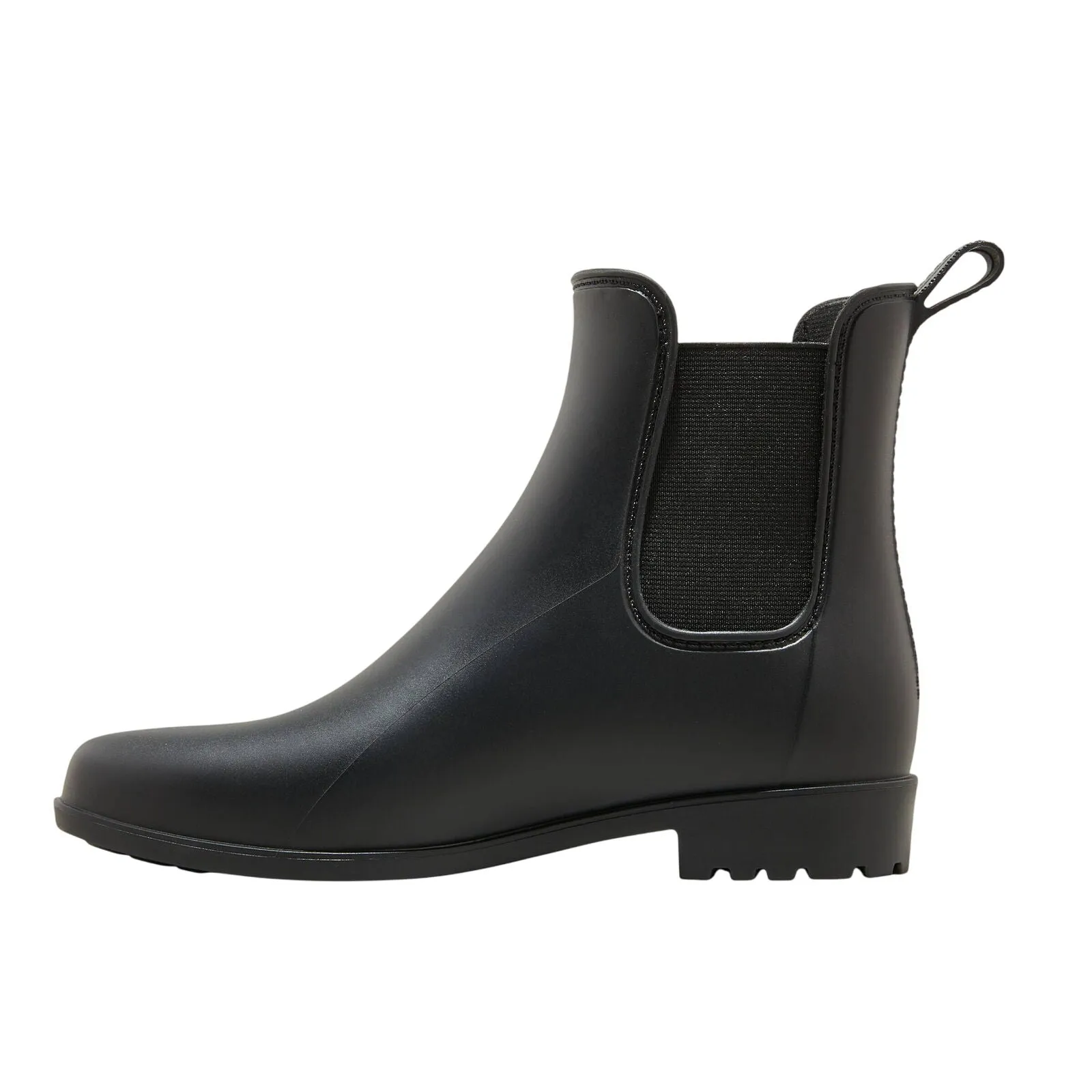 A New Day Womens Chelsea Wide Width Rain Boots 81885620 Black 6W
