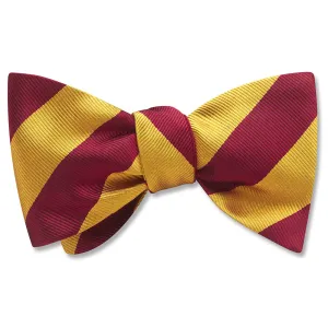 Academy Gold/Maroon - Dog Bow Ties