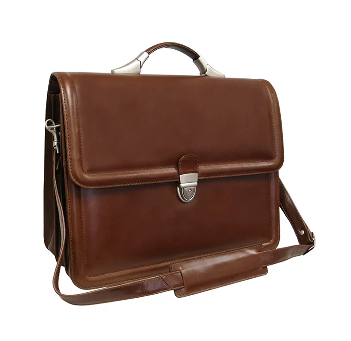 Amerileather Savvy Leather Executive Briefcase
