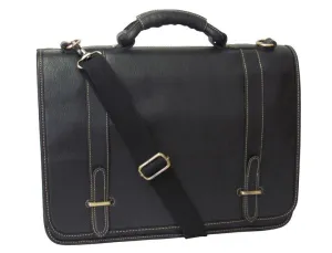 Amerileather Traditional Double Slip-in Executive Briefcase