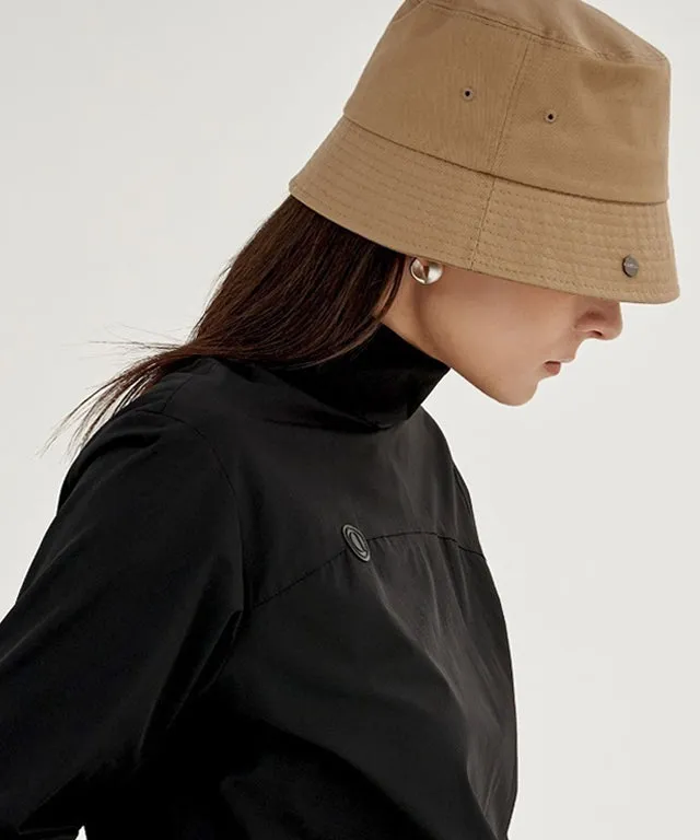 Anell Golf Cotton Classic Bucket Hat - Sand Beige