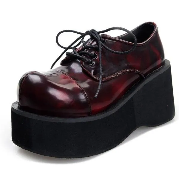Ankle Motorcycle Boots Goth Punk Style