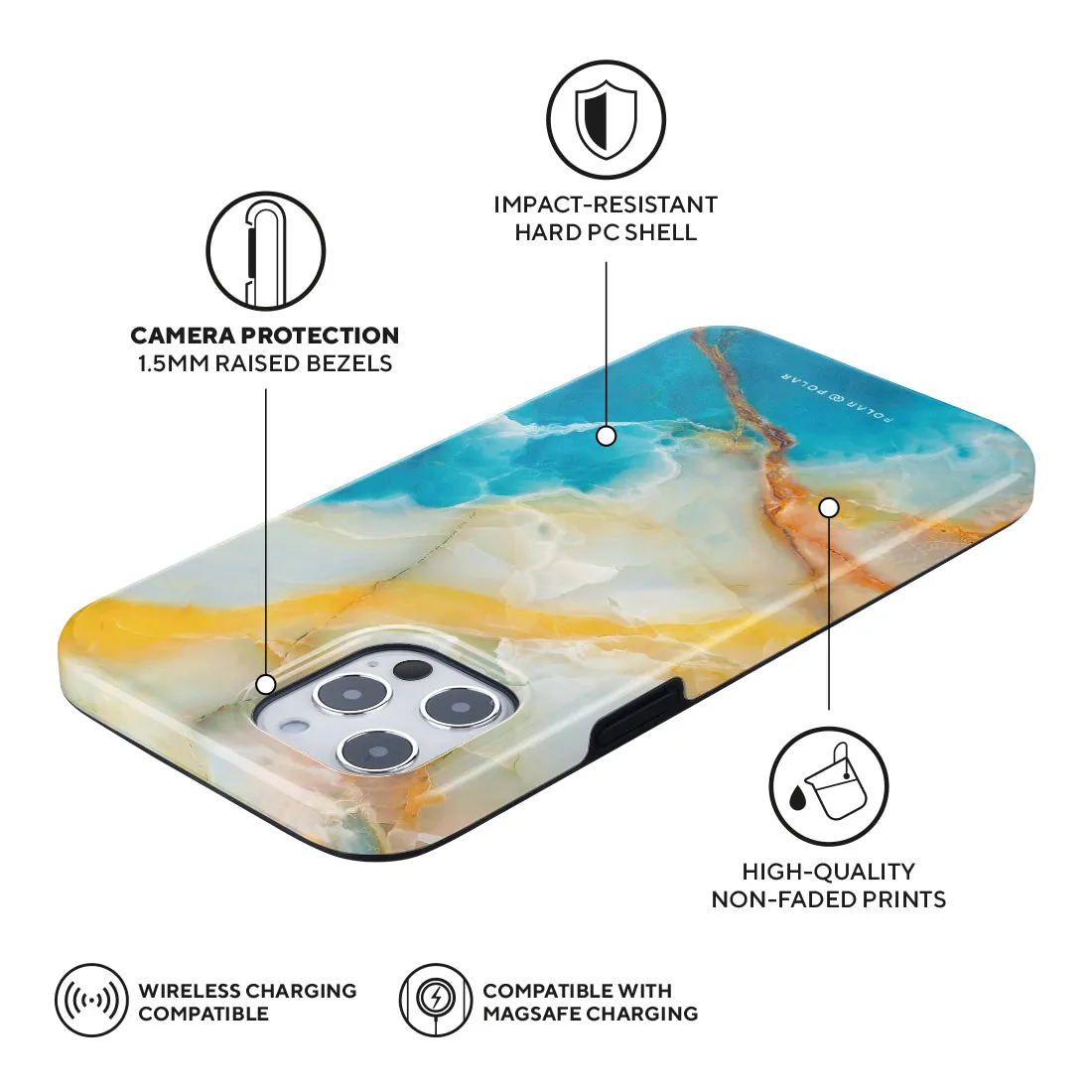 Aqua Sunlight - iPhone 12 Pro Max Case