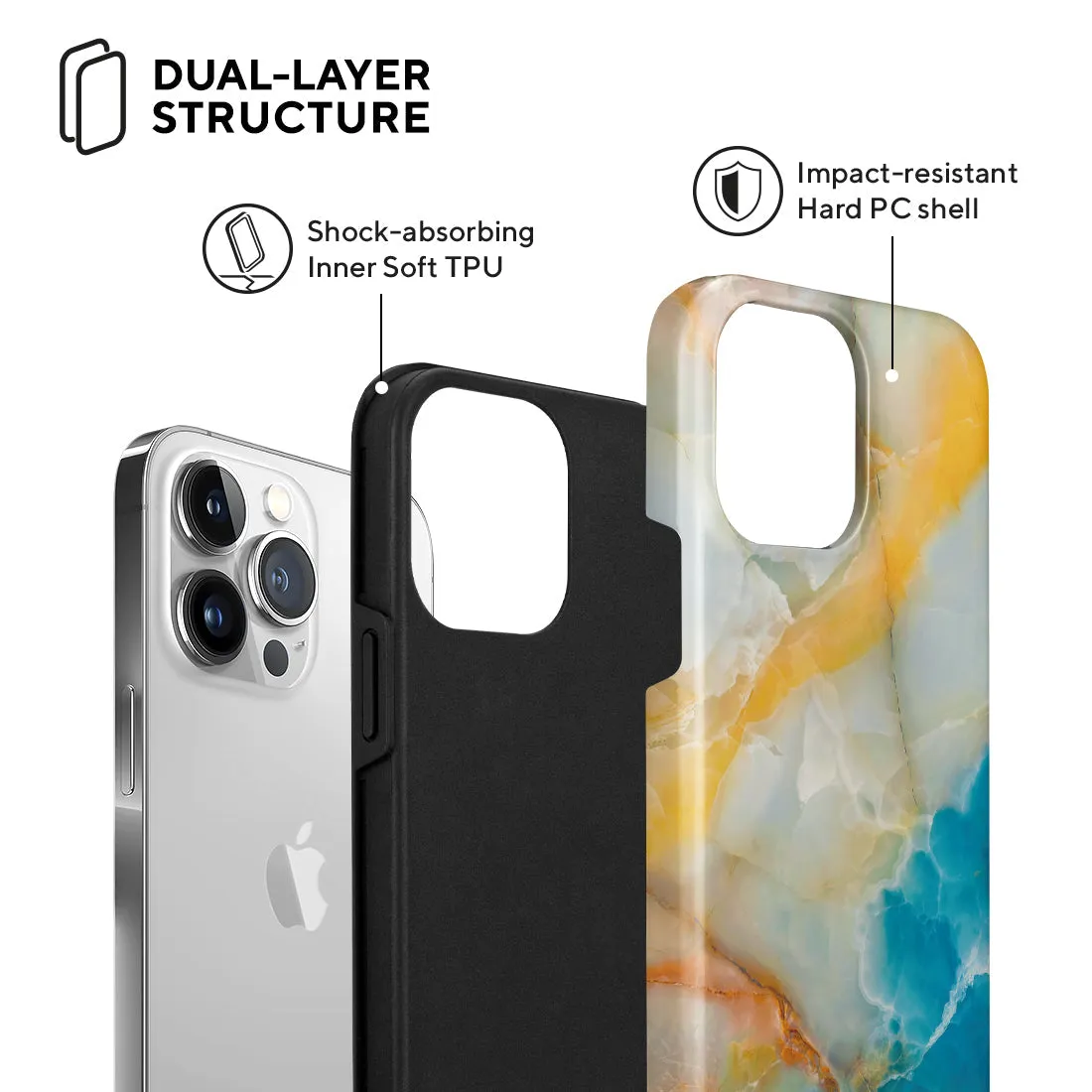 Aqua Sunlight - iPhone 13 Pro Max Case
