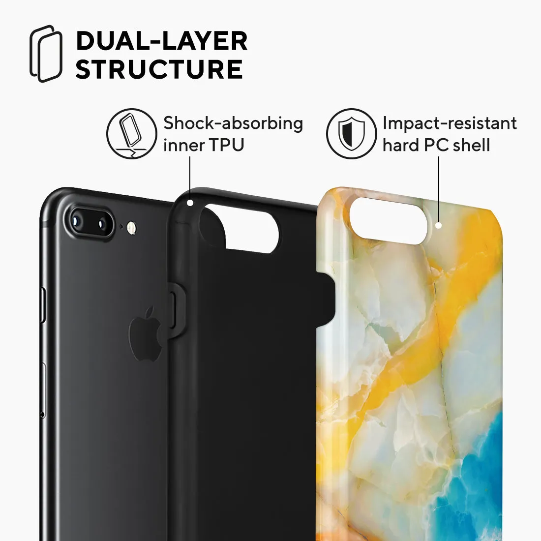 Aqua Sunlight - iPhone 8 Plus/7 Plus Case