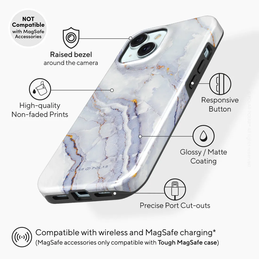 Arctic Ocean Custom - iPhone 15 Case