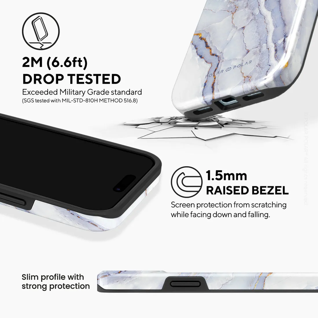 Arctic Ocean Custom - iPhone 15 Case