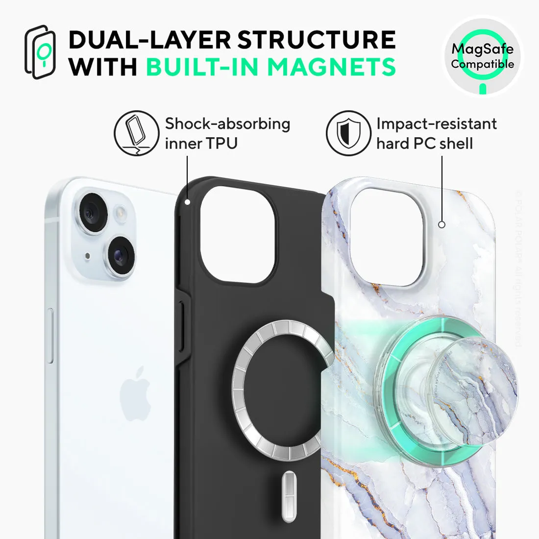 Arctic Ocean Custom - iPhone 15 Case