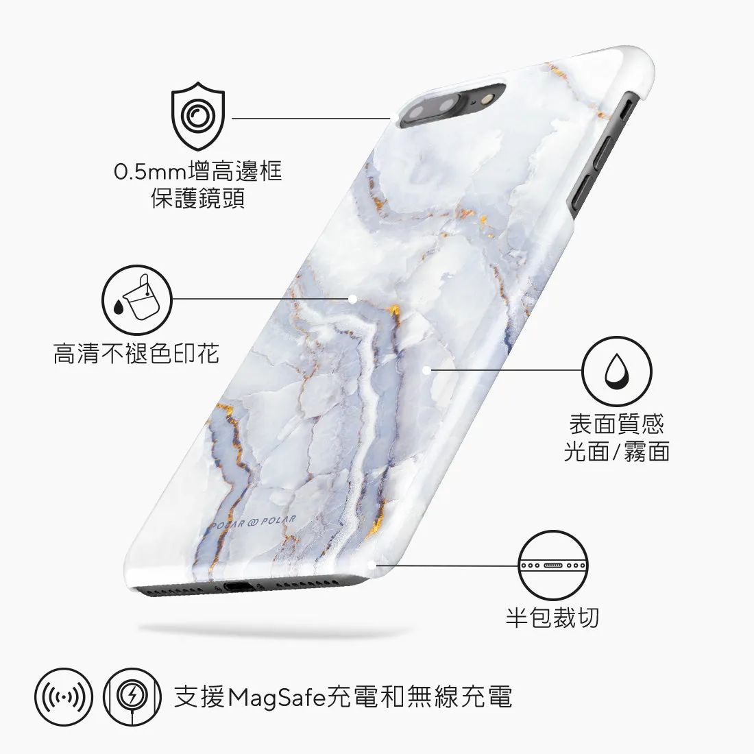 Arctic Ocean Custom - iPhone 8 Plus/7 Plus Case