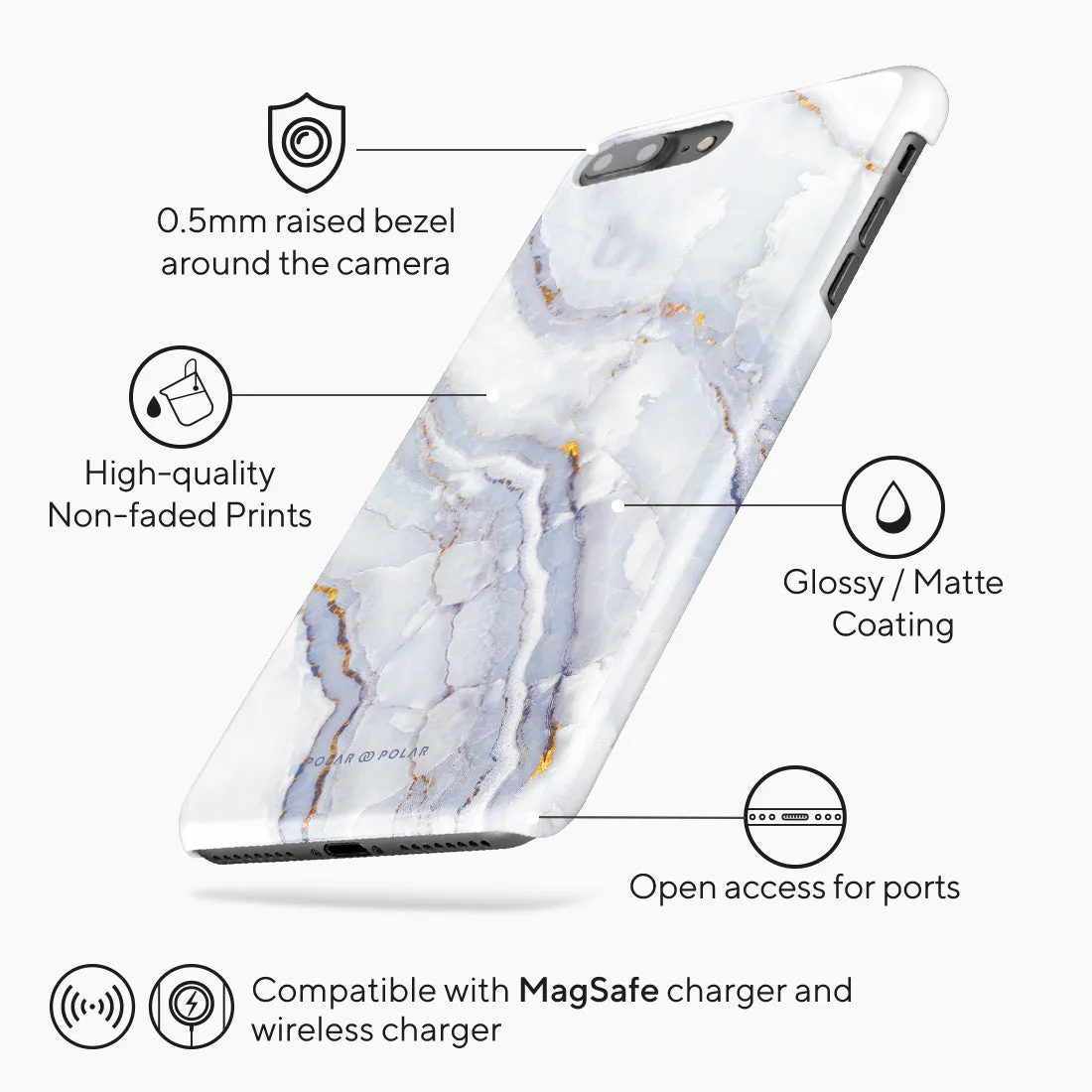 Arctic Ocean Custom - iPhone 8 Plus/7 Plus Case