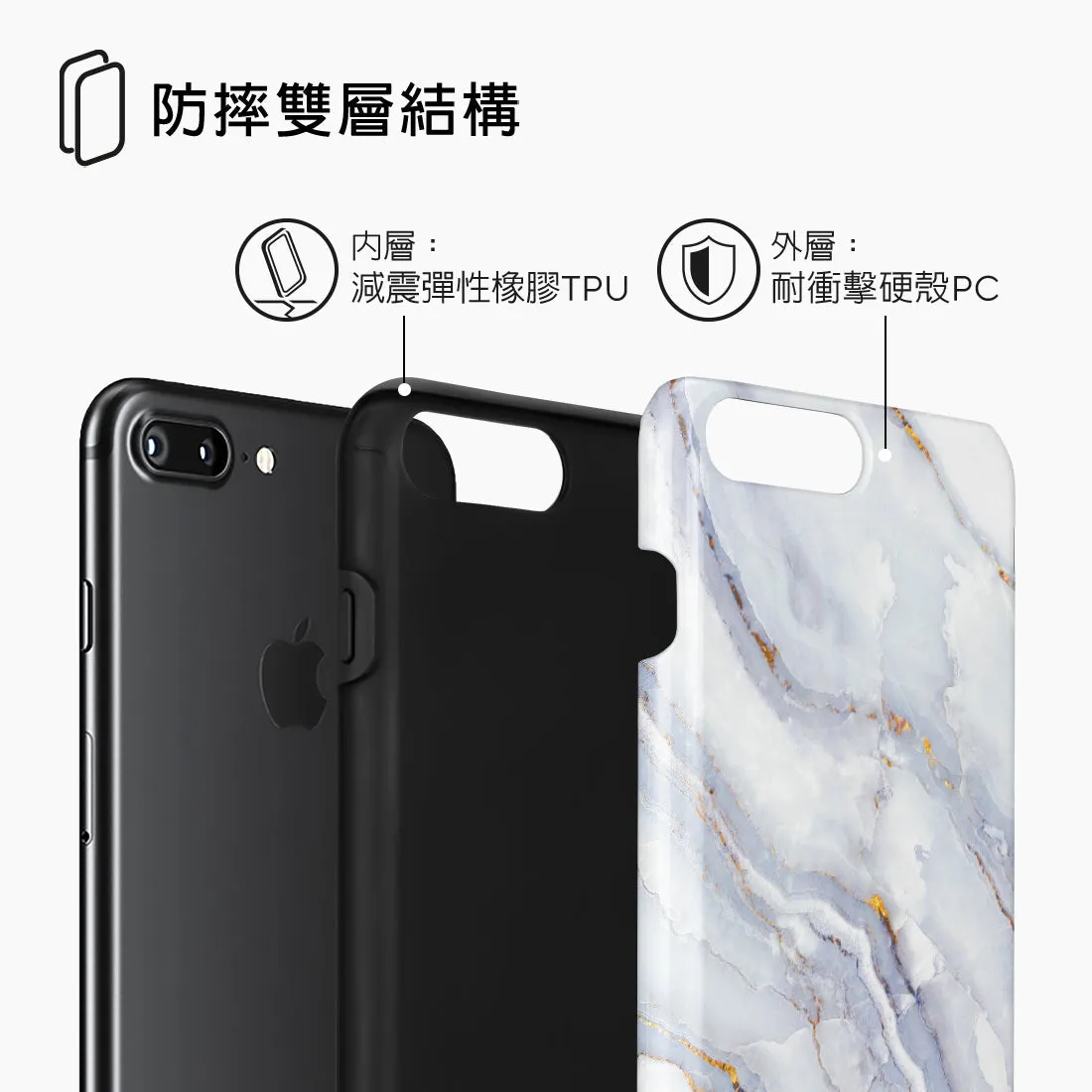 Arctic Ocean Custom - iPhone 8 Plus/7 Plus Case