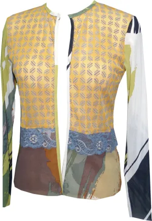 Arizona Combo Open Front Cardigan
