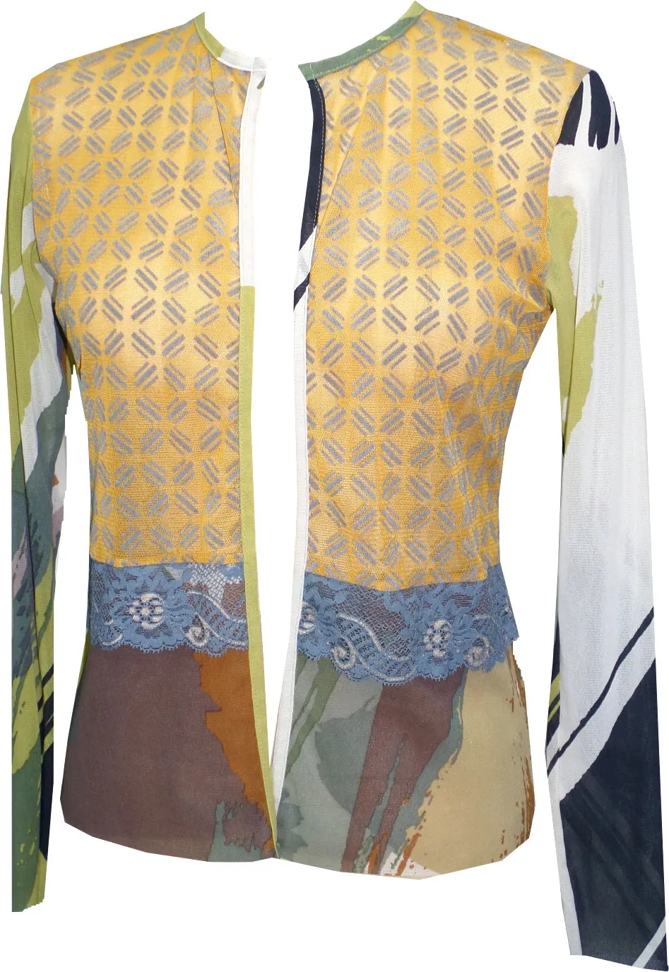 Arizona Combo Open Front Cardigan