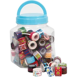 Assorted Washi Tape Tub pk 90