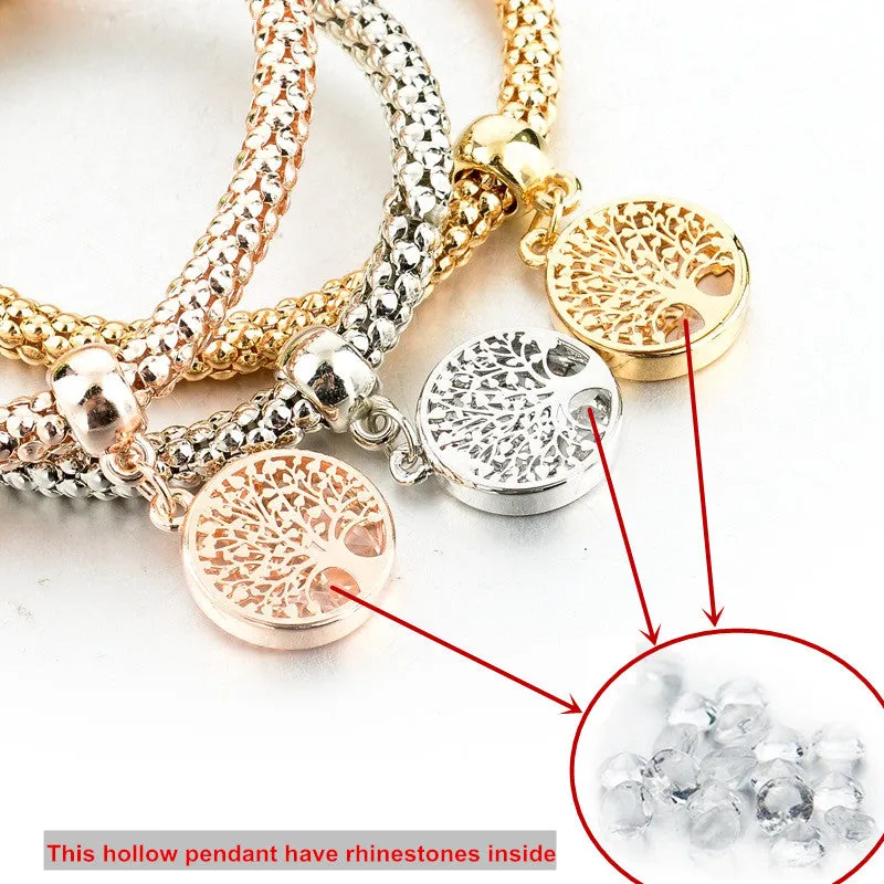 Austrian Popcorn Charm Bracelet