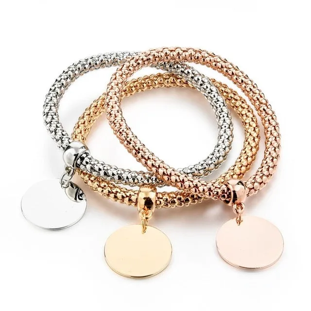 Austrian Popcorn Charm Bracelet