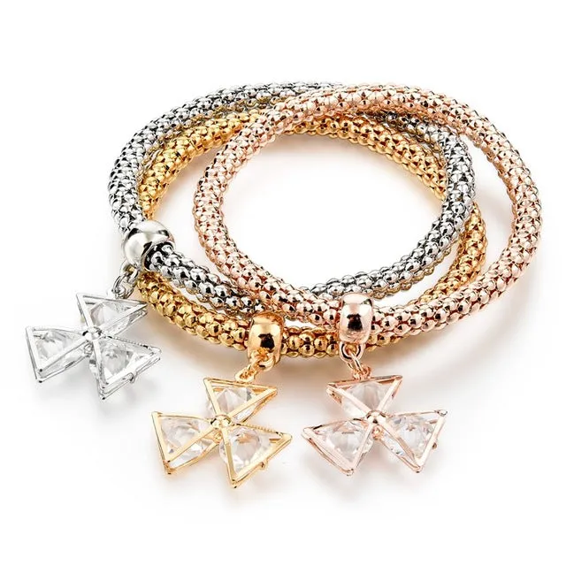 Austrian Popcorn Charm Bracelet