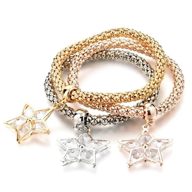 Austrian Popcorn Charm Bracelet
