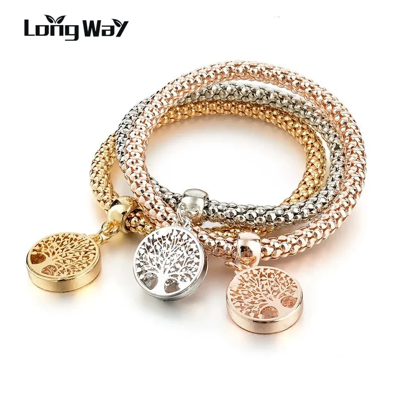 Austrian Popcorn Charm Bracelet
