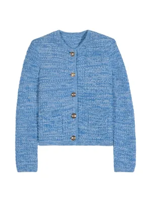 BA SH Cardigan Guspa in Bleu