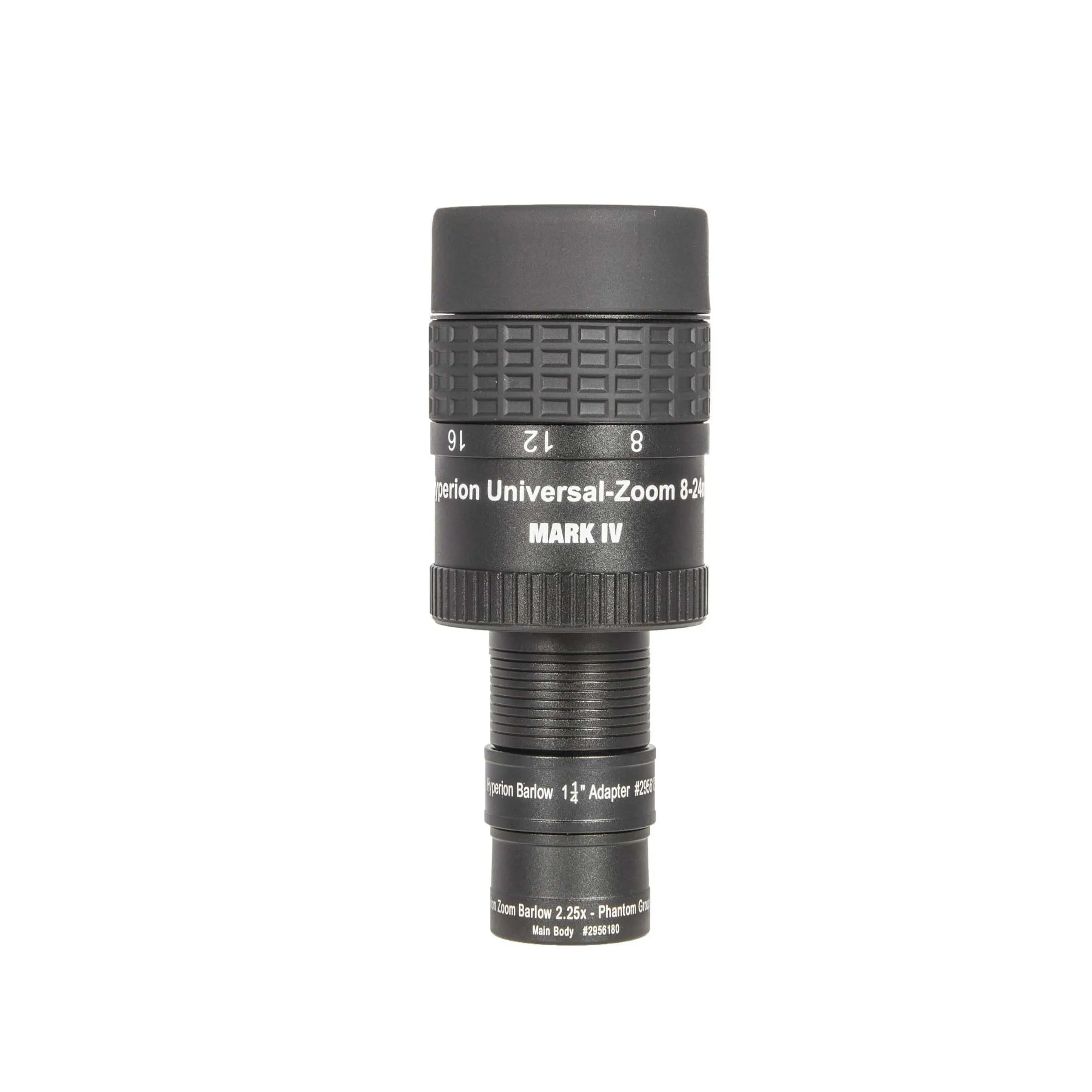 Baader Hyperion Bundle - 8-24mm Clickstop Zoom Eyepiece MkIV with Hyperion Zoom Barlow 2.25X - 2454827