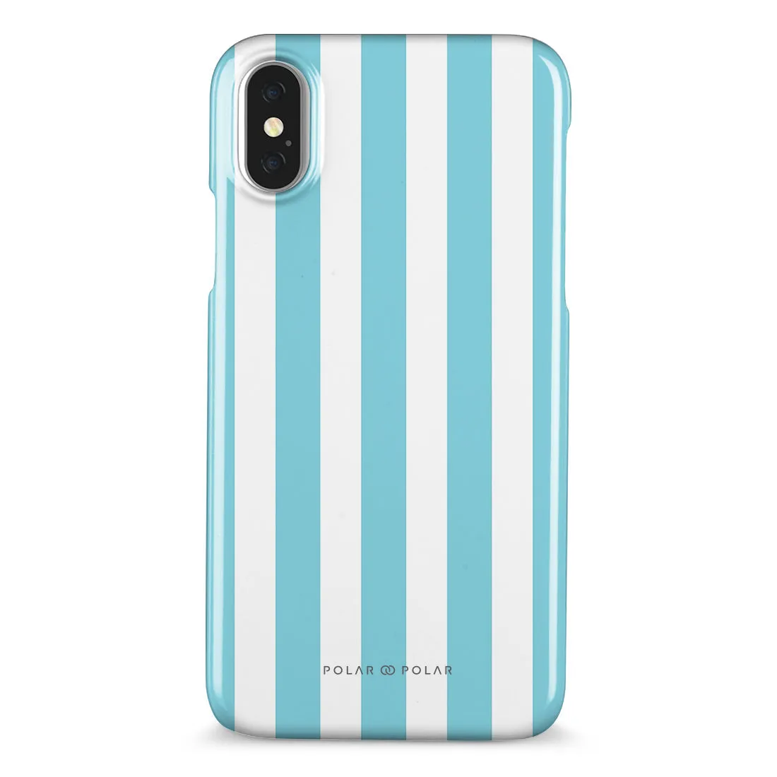 Baby Blue Stripe Custom - iPhone X / XS Case