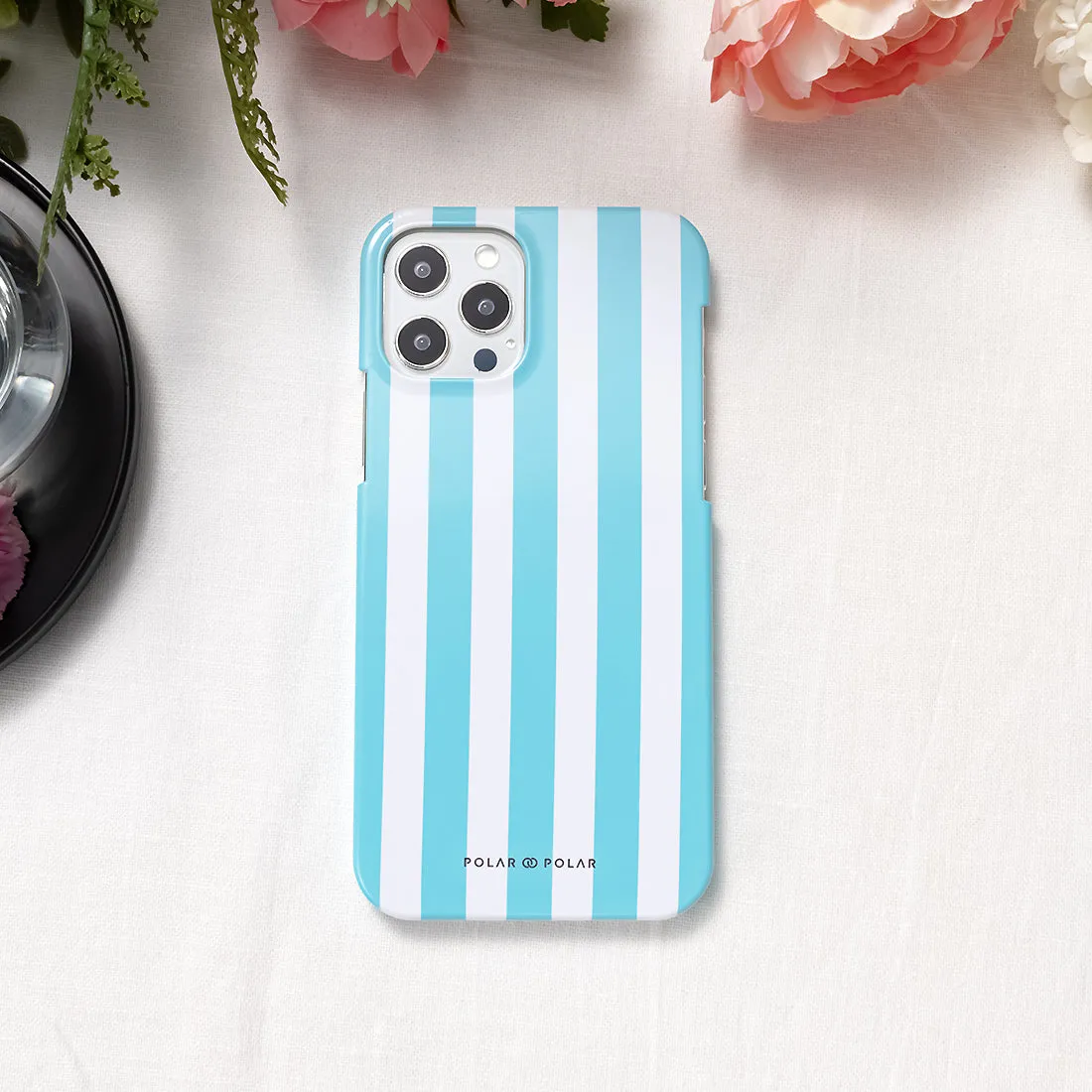 Baby Blue Stripe Custom - iPhone X / XS Case