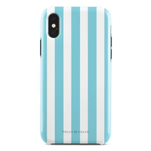 Baby Blue Stripe Custom - iPhone X / XS Case