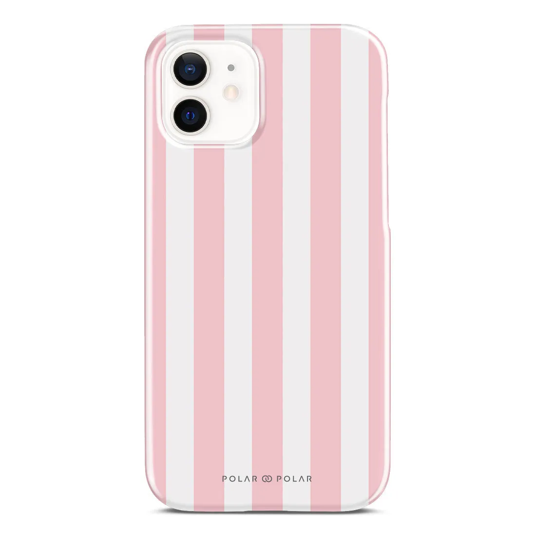 Baby Pink Stripe Custom - iPhone 12 Case