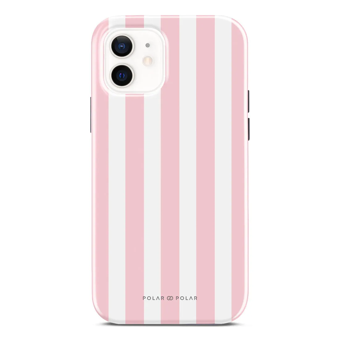 Baby Pink Stripe Custom - iPhone 12 Case