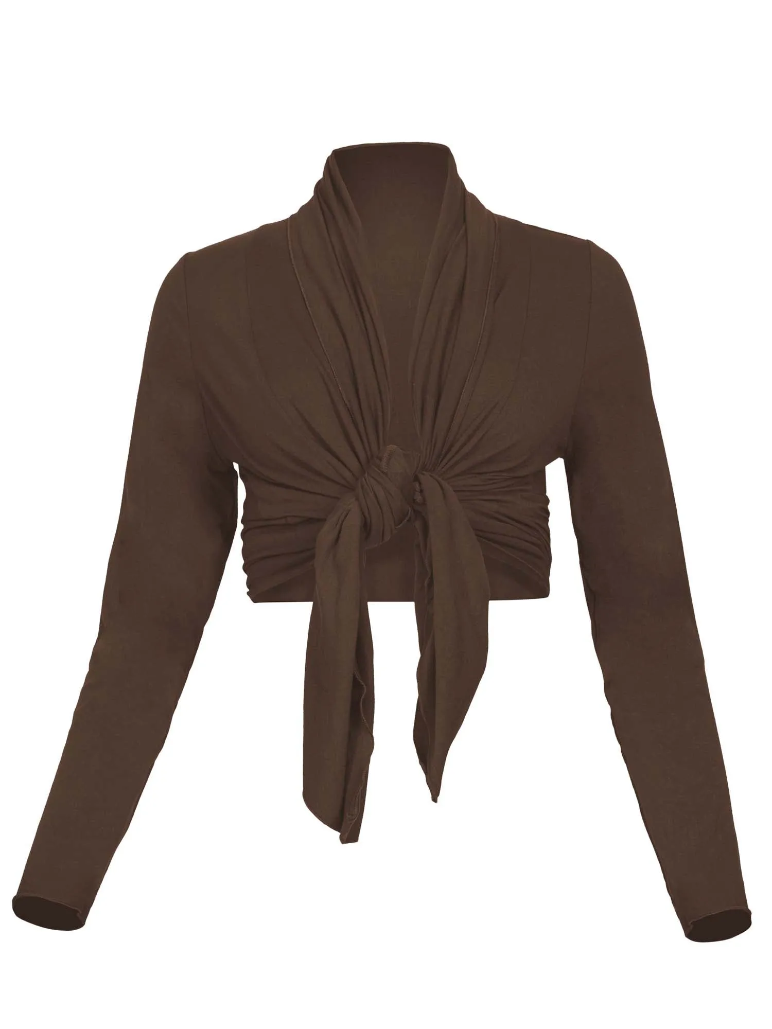 Bamboo Mid Cardigan - Cocoa