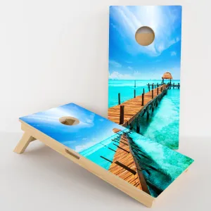 Beach Paradise Professional Cornhole Boards