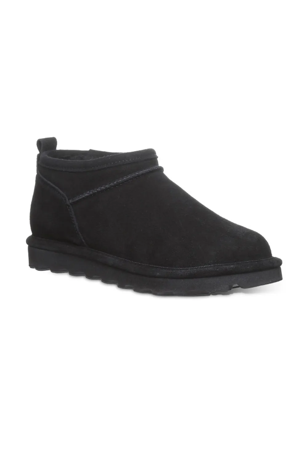 Bearpaw Super Shorty Ankle Booties for Women in Black | 3049W-011 BLACK
