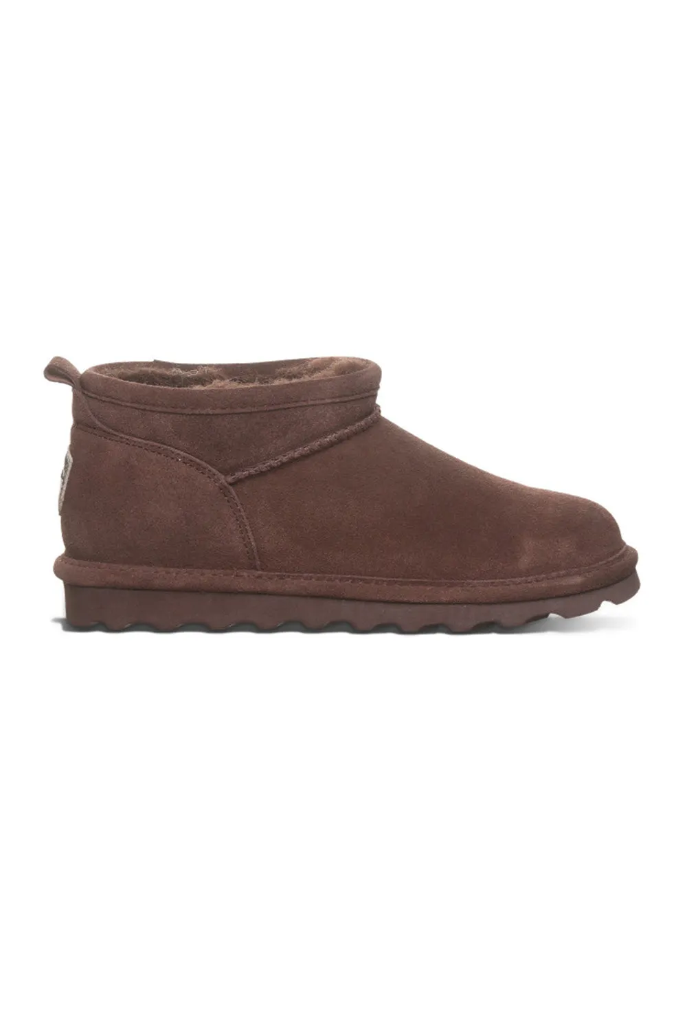 Bearpaw Super Shorty Ankle Booties for Women in Walnut | 3049W-129 WALNUT