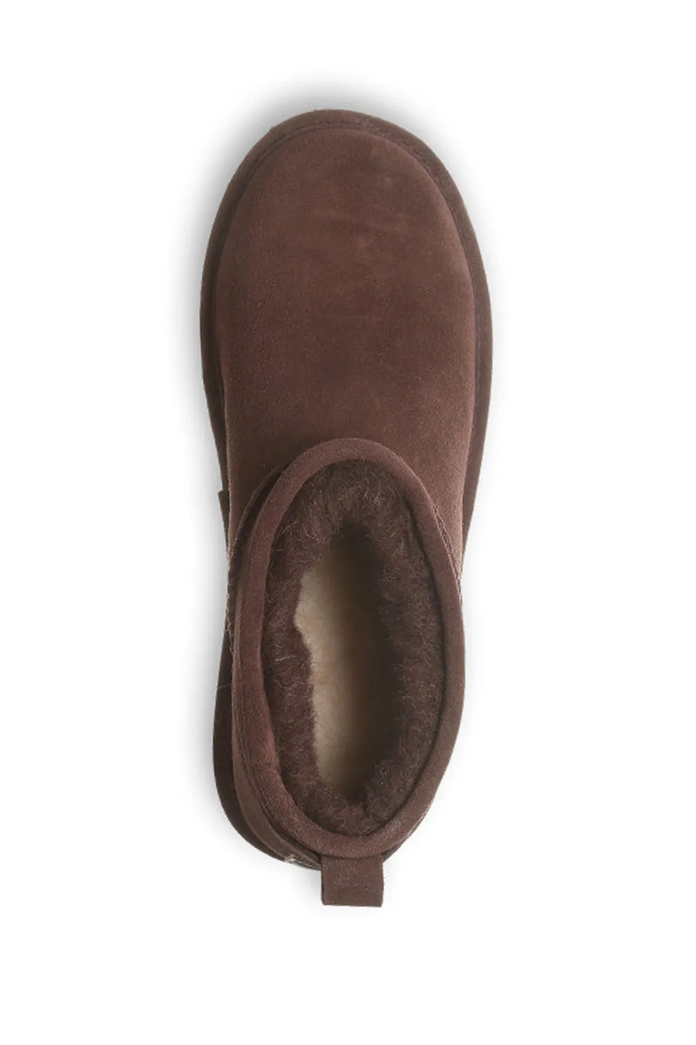 Bearpaw Super Shorty Ankle Booties for Women in Walnut | 3049W-129 WALNUT