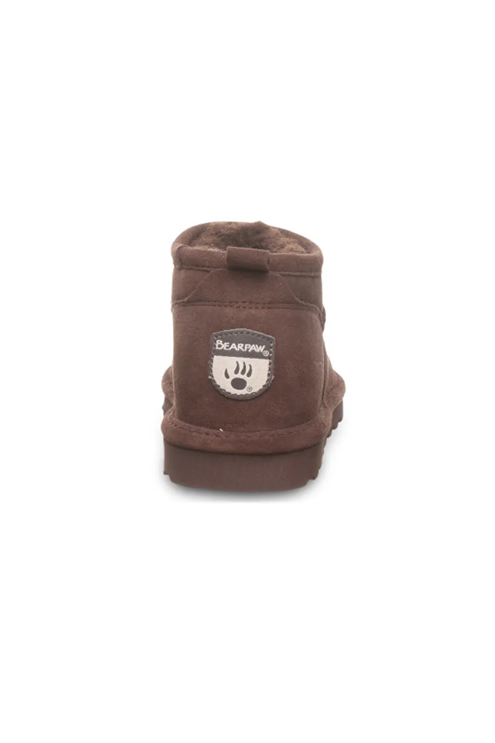 Bearpaw Super Shorty Ankle Booties for Women in Walnut | 3049W-129 WALNUT