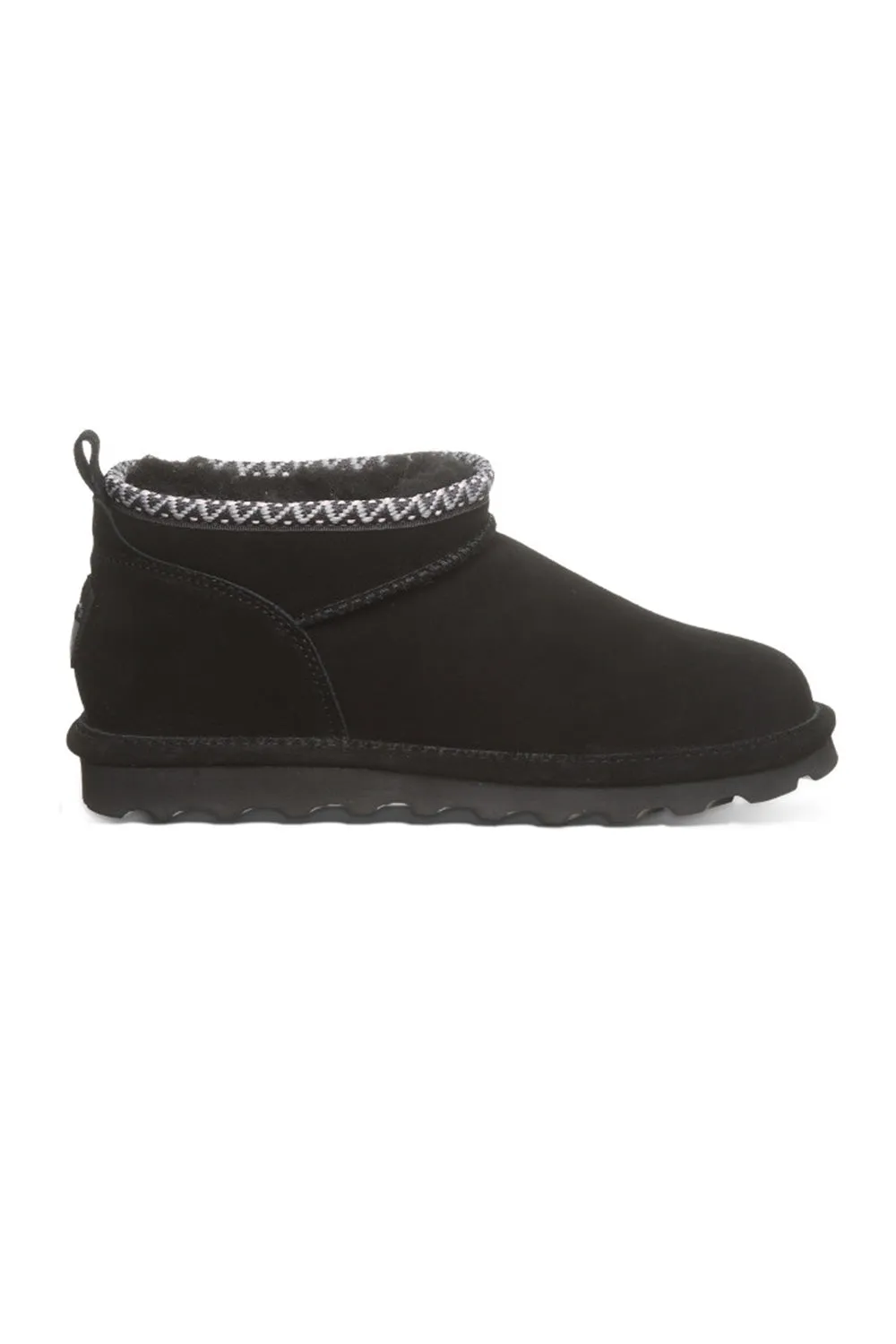 Bearpaw Super Shorty Deco Ankle Booties for Women in Black | 3112W-011 BLACK