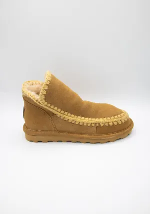 Bearpaw Winter Ankle Booties for Women in Brown | 3061W-243 ICED COFFEE