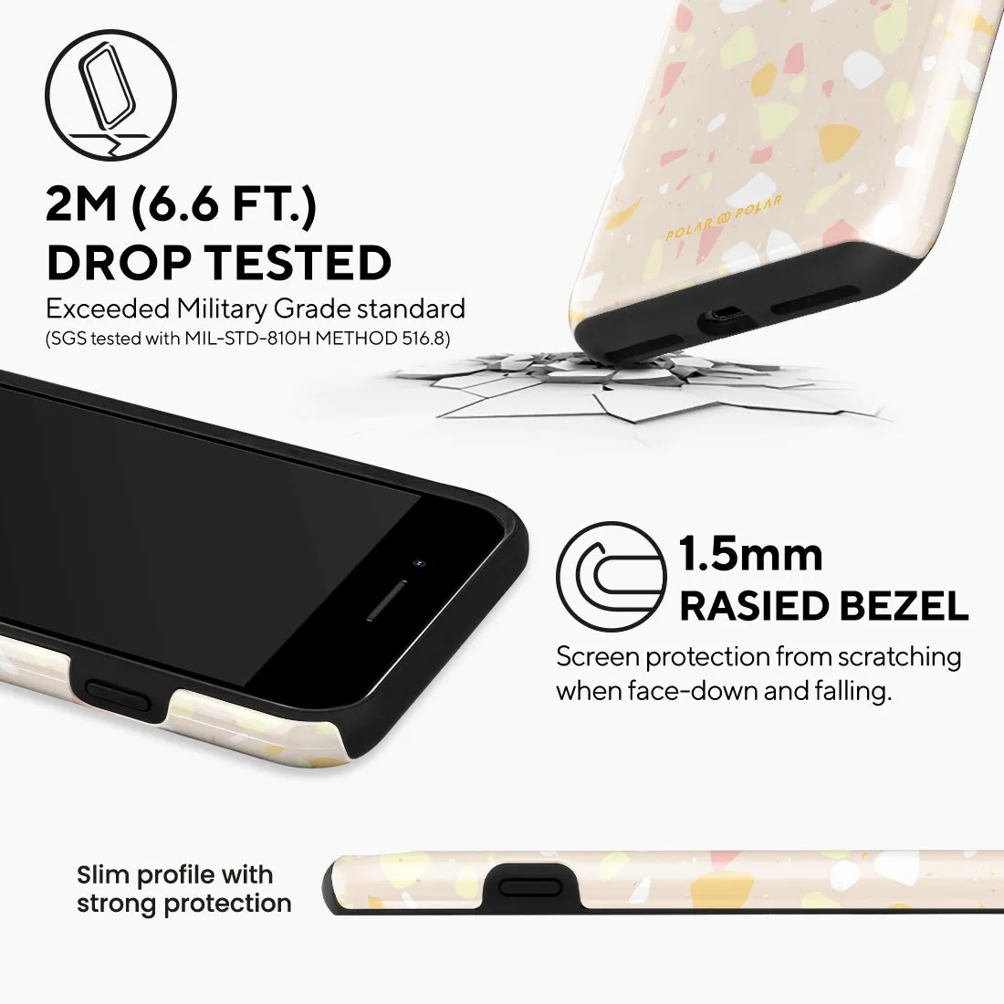 Beige Terrazzo Custom - iPhone 8 Plus/7 Plus Case